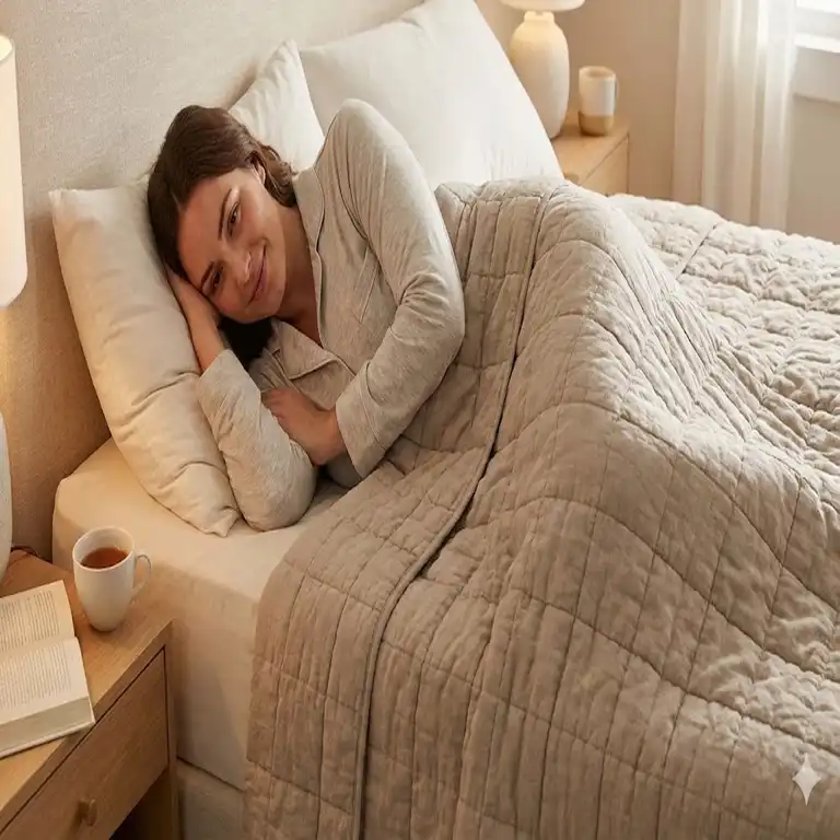 schwere decke gegen stress test: Die 7 besten Gewichtsdecken 2026