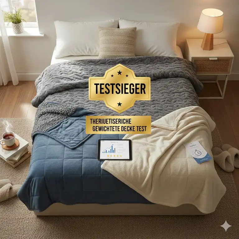 Therapeutische gewichtete Decke Test 2026: Die 7 besten im Experten-Check