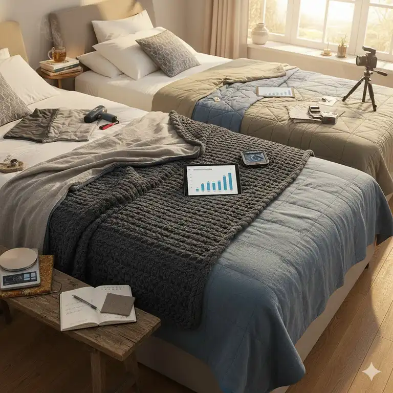 gewichtete decke 155×220 test 2026: Die 7 besten Gewichtsdecken!