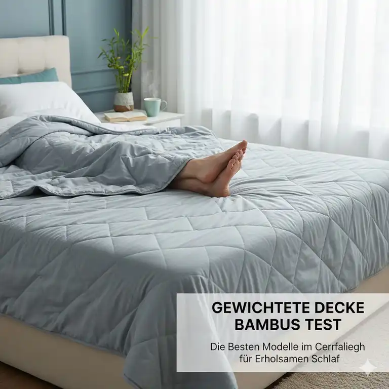 7 Beste gewichtete Decke Bambus Test 2025: Kühler Schlaf & Entspannung