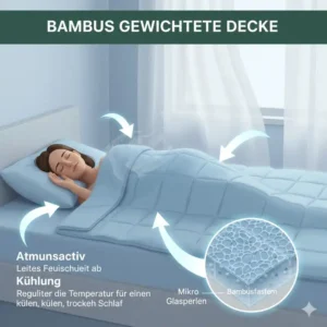 Die Atmungsaktivität im Fokus: Unser gewichtete decke bambus test zeigt die Vorteile.