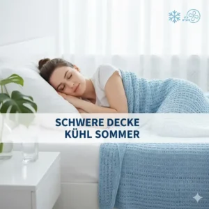 Tipps für den Sommer: Wann ist eine schwere decke warm oder kühl genug für heiße Nächte?