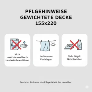 Simulation des therapeutischen Tiefendrucks aus unserem gewichtete decke 155x220 test.