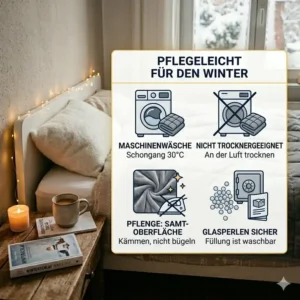 Tipps zur richtigen Pflege und Reinigung im gewichtete decke winter test.