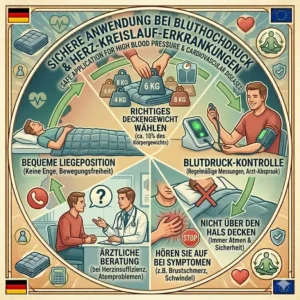 Safety tips for using a gewichtete decke bluthochdruck correctly